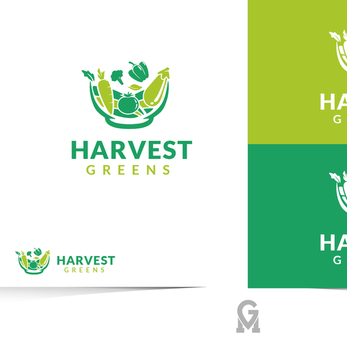 New Fast Casual Greens Based Food Concept Design our Signage, Logo to launch our concept Design by M.G. designs