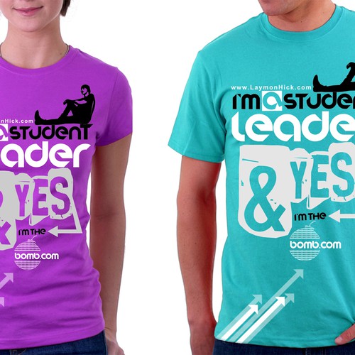 Design My Updated Student Leadership Shirt Design by miljandesign
