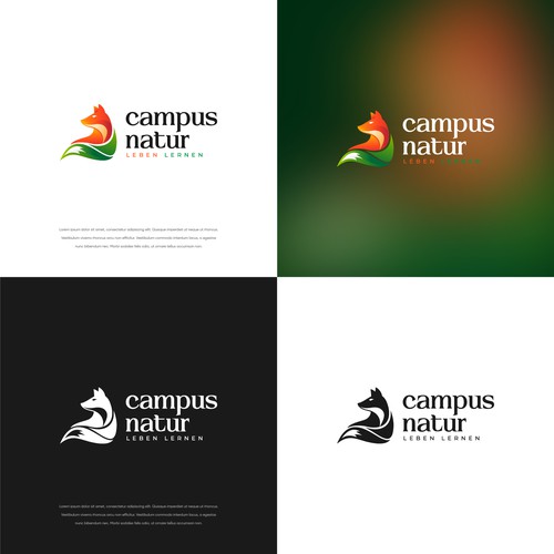 "Logo-Design & Styleguide für campus//natur" winning  by Master [ A R T ]