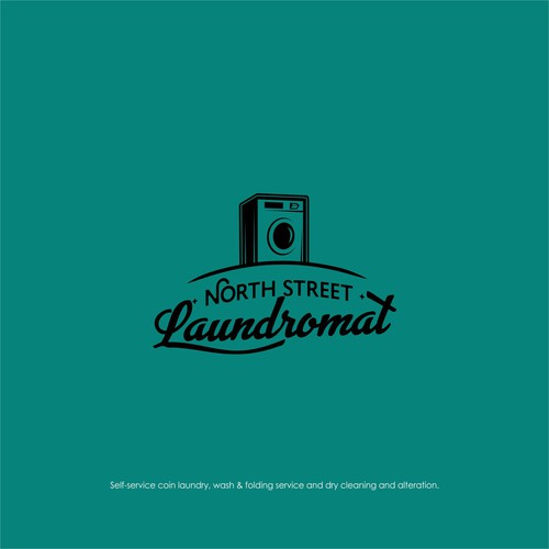 We need a powerful "Laundromat" logo Design by waskco.design