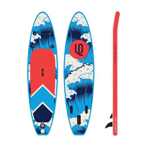 Help Us Design Our Stand Up Paddle Board! Design by Bagasars.Id