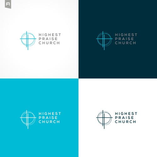 Fresh modern church logo Diseño de a'DZ