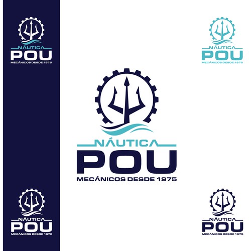 "Diseña un logo moderno y fuera de lo convencional para una Náutica" ganador Logotipos