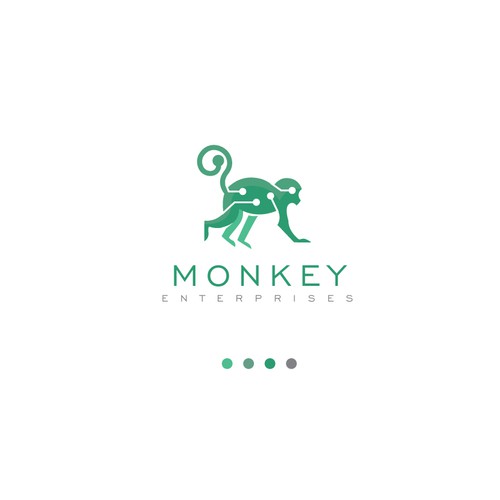 A bunch of tech monkeys need a logo for their Monkey Enterprises Réalisé par Artmin