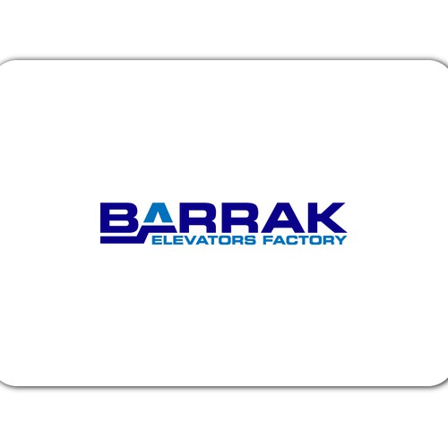 BARRAK ELEVATORS FACTORY  needs a new logo Design by NuPixel*