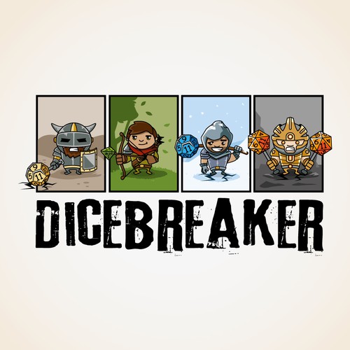 Board Gaming Website Dicebreaker.com Needs a Logo! Design by |Alex|