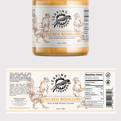 Launch Leaping Leopard Bouillon - An Additional Item to Leaping Leopard Food Enhancers!! Design by Dimario Moretti