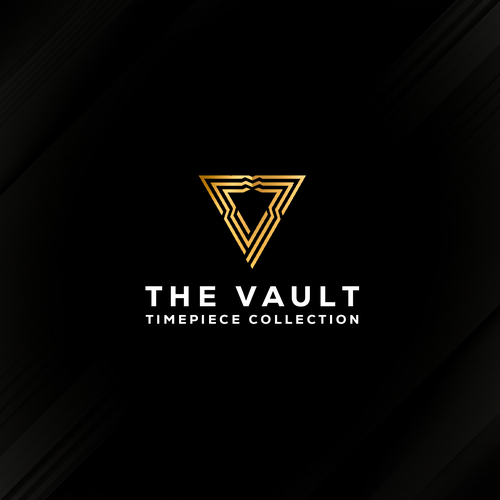 The Vault | Timepiece Collection Logo Contest Design by AmyGraphics