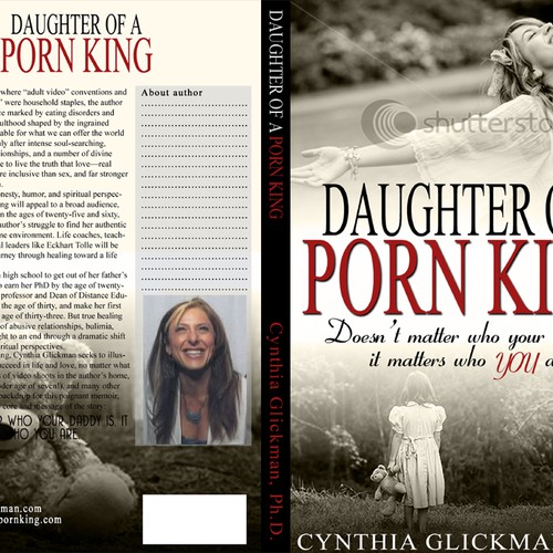 Pornking In - DAUGHTER OF A PORN KING | concurso Design de embalagem ou impressos