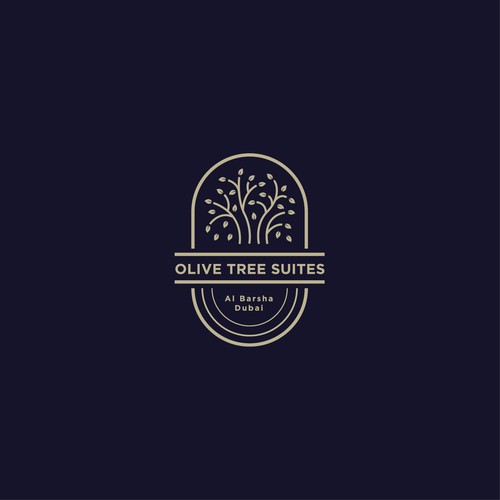 Olive Tree Suites - Logo and branding Design by KHAN GRAPHICS ™