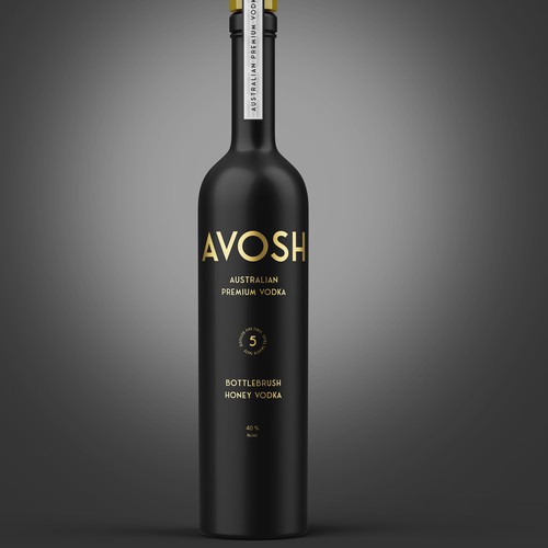 Design a New Label for a Premium Australian Vodka Design by LABELL®