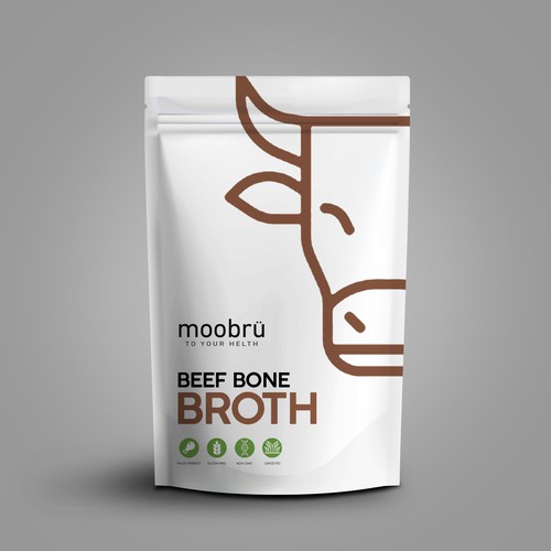 Bone Broth Package Design by sougatacreative