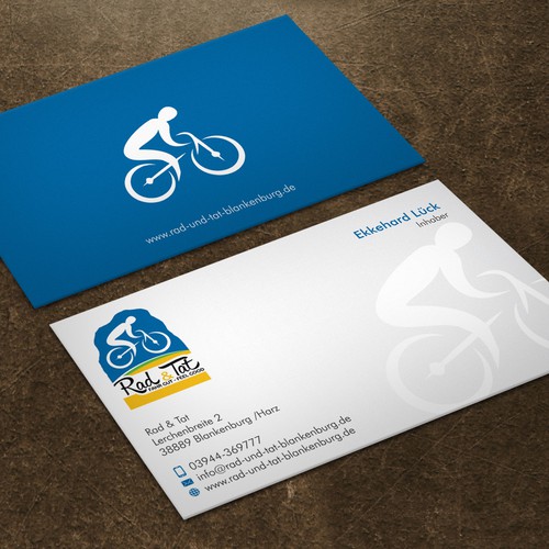 **modern Bike-store needs Business-Cards** Design by Xclusive16