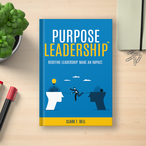 Purpose Leadership Book Cover Design by Knorpics