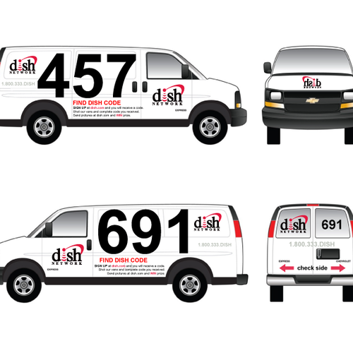 V&S 002 ~ REDESIGN THE DISH NETWORK INSTALLATION FLEET Design by 4TStudio