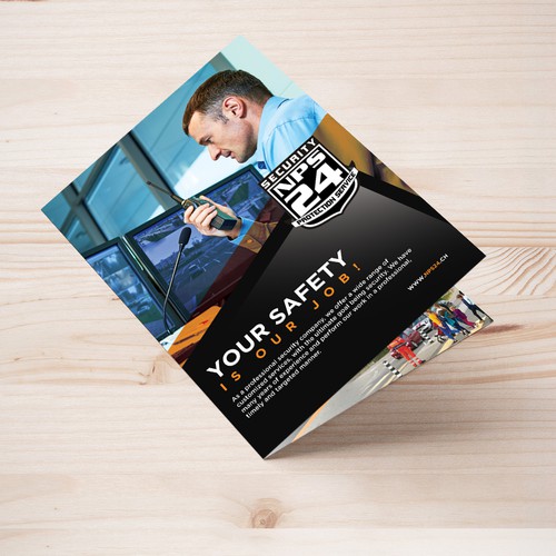 Brochure contest entry by bluebud