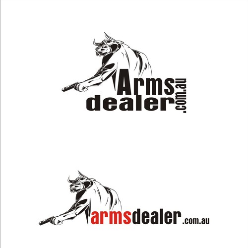 Arms Dealer Logo Design by JACK - Fstudio