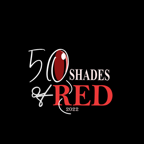 Logo for "50 Shades of Red" themed party Design by LogoLab77