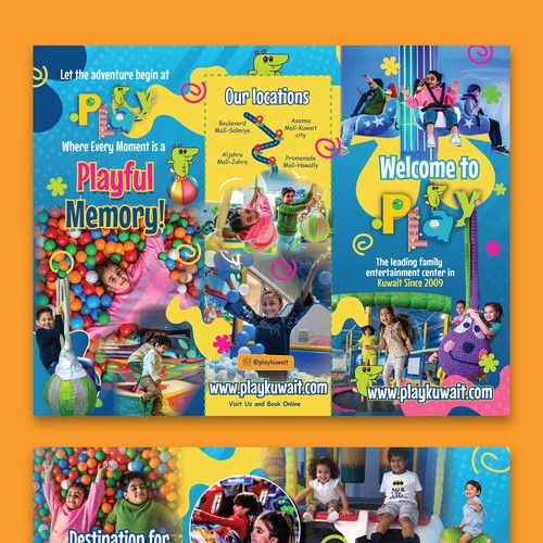 Kid playground brochure Design by Hadi (Achiver)
