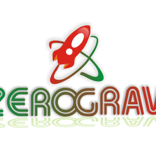 Nice, friendly logo for Zero Grav Design by Winata Jr.