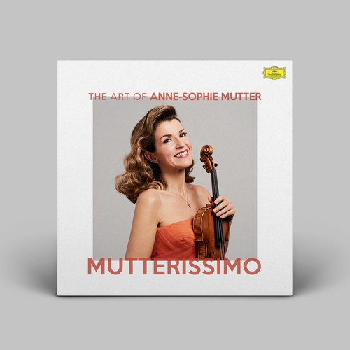 Illustrate the cover for Anne Sophie Mutter’s new album デザイン by Sumbu Studio