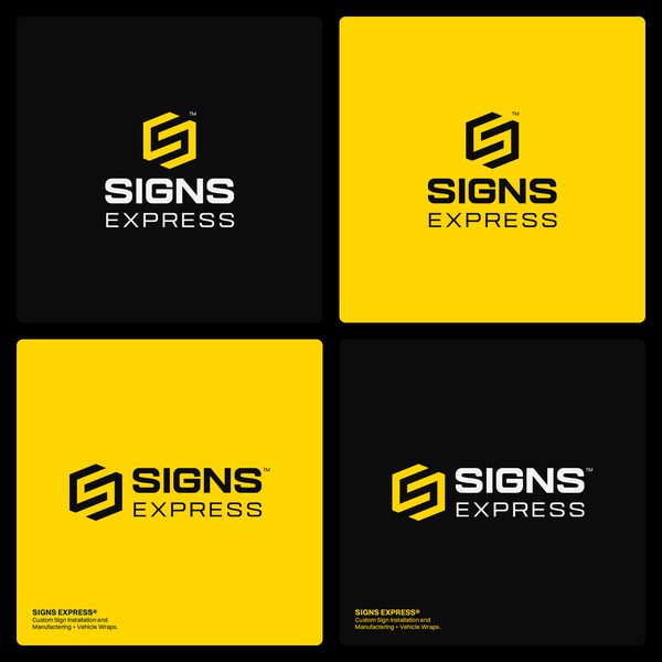 Bold Logo for Signs Manufacterer.