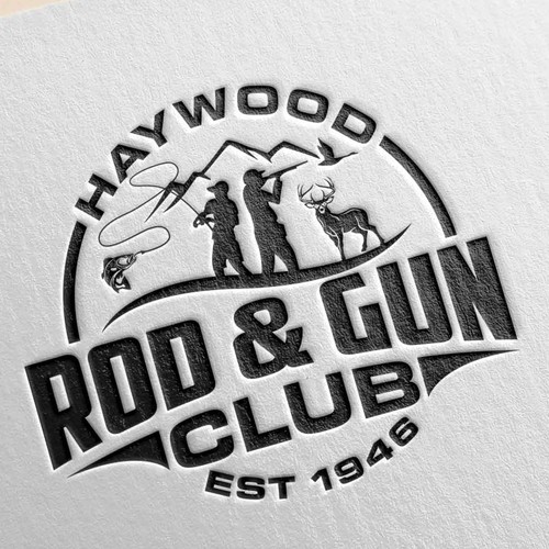 Designs Logo for Rod and Gun Club established in 1946 in Western NC Logo design contest