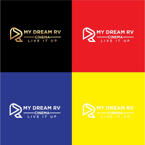 RV COMPANY EXPANDS INTO MOVIES AND PRODUCTION . NEED TO BLEND TO EXISTING LOGO Design by hassaandesign