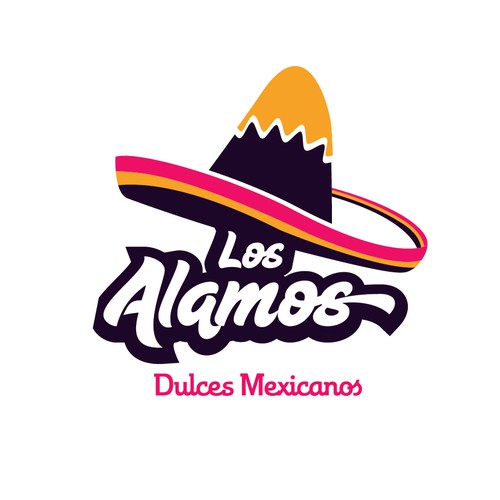 Logo for a mexican candy producer in the United States Design by Gigi Castropino