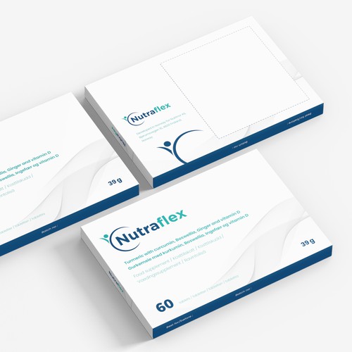 Health supplement box Design by CUPEDIUM