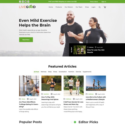 Web page design contest entry by AKDCreative