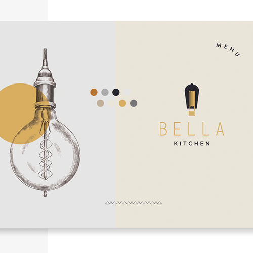 Industrial Menu Design Design by soli.nonics