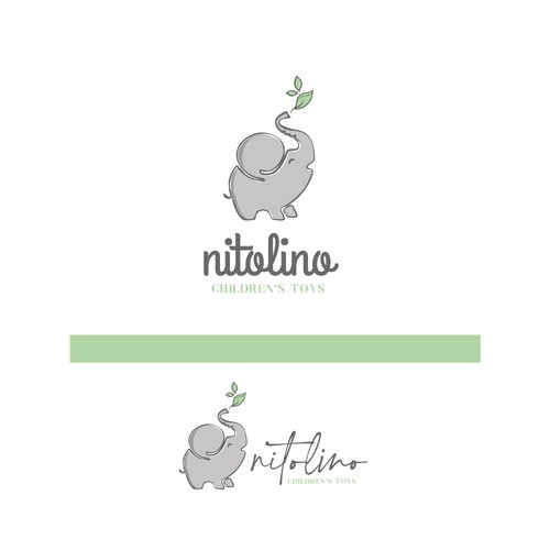 "Playful logo design for a sustainable children toys brand" Design by alita.design