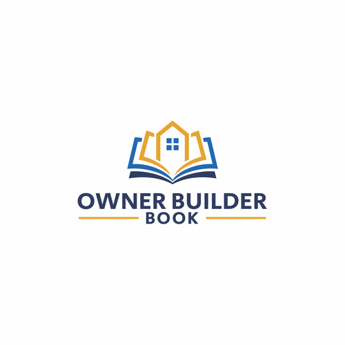 The New Owner Builder Book Logo Design by boriman05