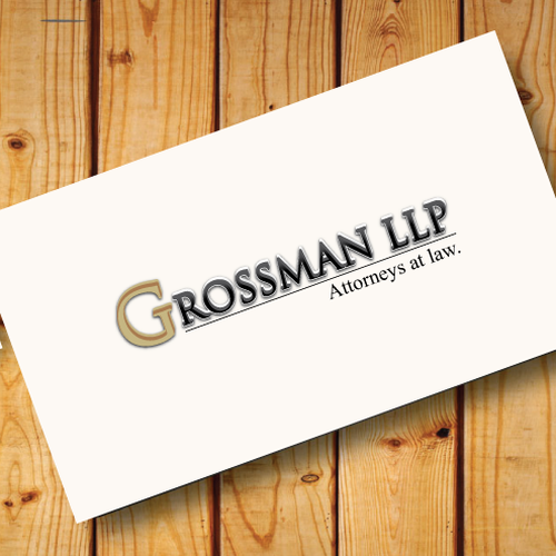 Help Grossman LLP with a new stationery Diseño de f.inspiration