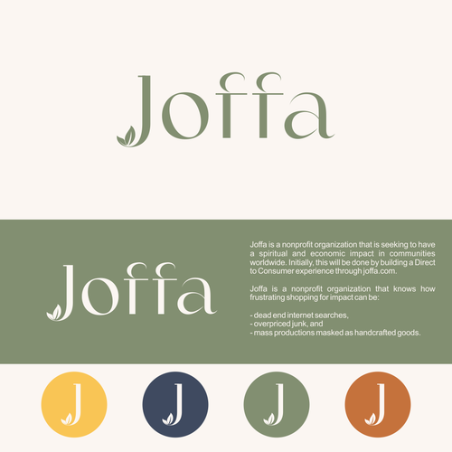 Unique, Clean Logo w/ Icon for E-Commerce Store Design by JOY ART DESIGN