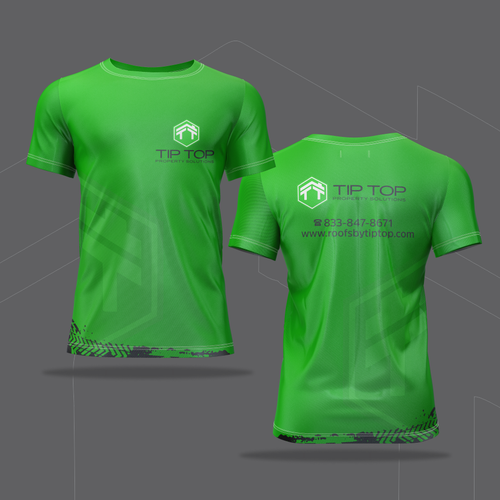 Designs | Modern, cool Roofing Company T-shirt | T-shirt contest