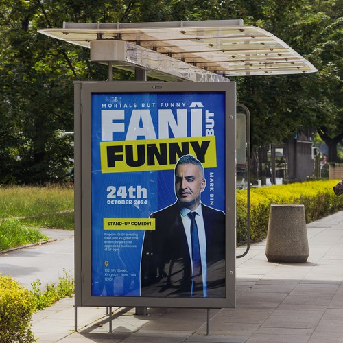 Poster design for Stand up Show Design by Tan-D