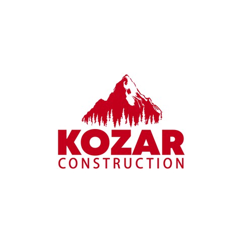 Simple Construction Company Logo with Creativity Design by Koko.Art