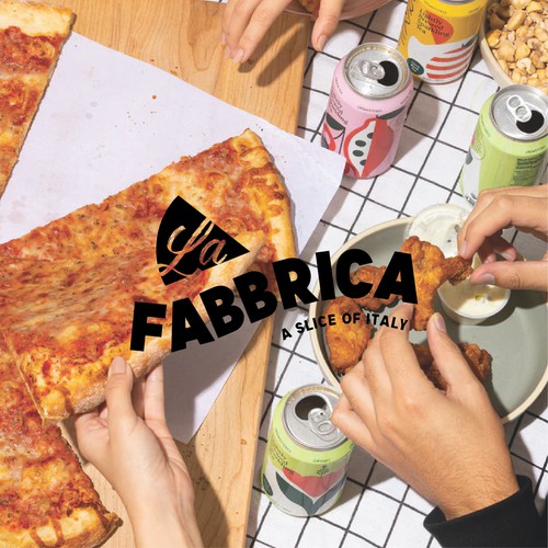 We need a powerful logo for our pizza production - La Fabbrica Réalisé par bymcc