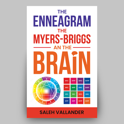 Personality and the Brain (book cover) Design réalisé par Hisna