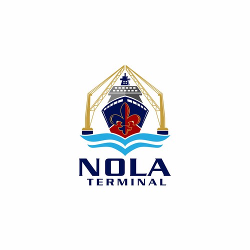 NOLA Terminal Logo Design by industrial brain ltd