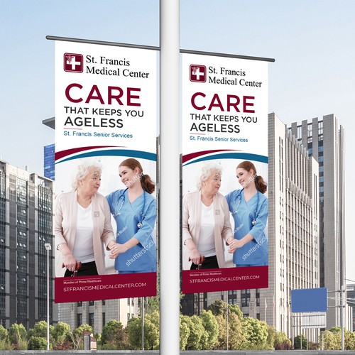 Design a banner that attracts older adults & families to use our specialized senior care & services Design by Sketch Media™