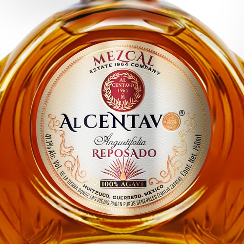 High-end Mezcal needs a new label design! Design by Vasily ERA