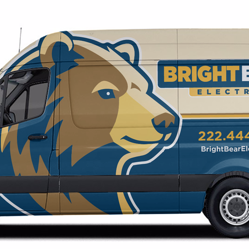 Create a captivating van wrap for Bright Bear Design by theANUNGs