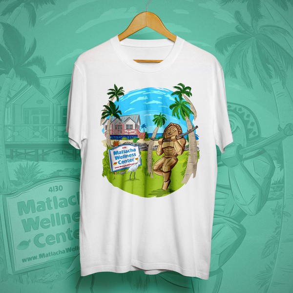 Wellness Center T-shirt design