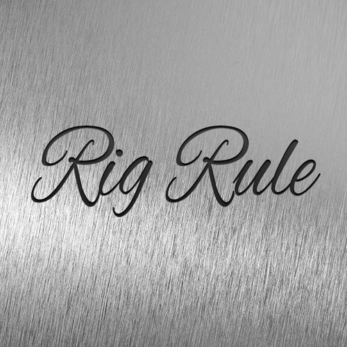 Rig Rule needs Lettering Design (wordmark) Design by designRays