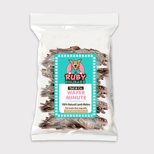 Ruby Rhubarb new product Labels Design by AmHa