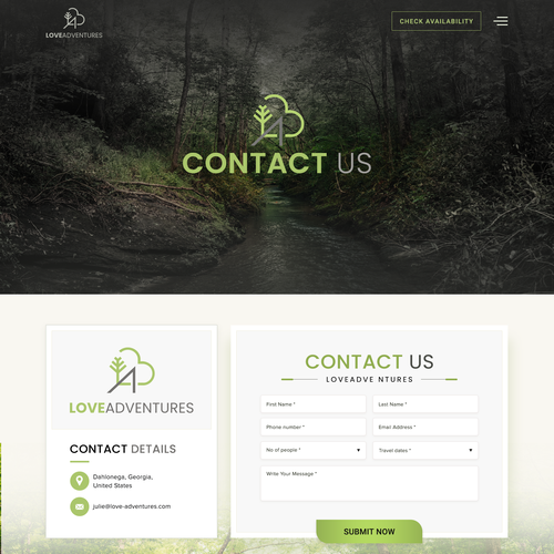 LoveAdventures Website Design by VirtuaLPainter