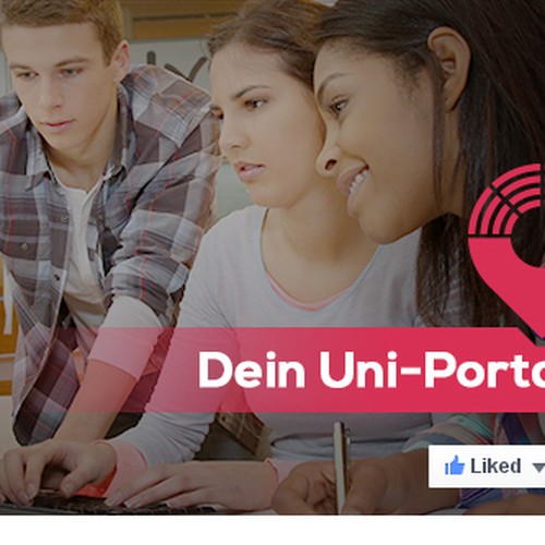 Awesome Facebook Cover for Student Platform Design by Vanity Mind